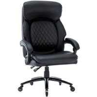 CHAIRMAN CH412 (экокожа, черный)