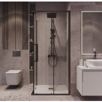 Grossman Cosmo 80x80x195 300.K33.02.8080.42.00 (графит сатин/прозрачное стекло) Image #19