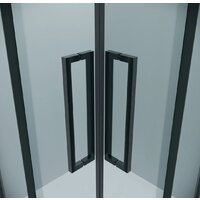 Grossman Cosmo 80x80x195 300.K33.02.8080.42.00 (графит сатин/прозрачное стекло) Image #3