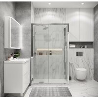 Grossman Cosmo 130x90x195 120.K33.02.1390.10.02 (хром/шиншилла стекло) Image #7