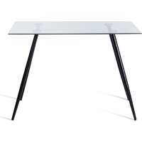 TetChair Sophia 80x110x75 металл/стекло (черный/прозрачный) Image #2