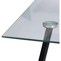 TetChair Sophia 80x110x75 металл/стекло (черный/прозрачный) Image #4