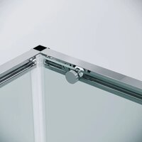 Grossman Galaxy 130х100х195 120.K33.01.1310.10.00 (хром/прозрачное стекло) Image #5