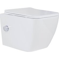 Roxen Cube Bidet One Rimless 6 в 1 StounFix Dual Fresh 608961 (кнопка: матовая) Image #7