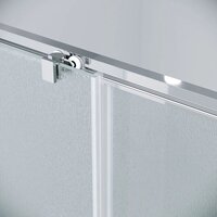 Grossman Cosmo 120x100x195 120.K33.02.1210.10.02 (хром/стекло шиншилла) Image #3