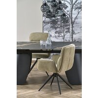 Halmar Forum 180-260/90/76 (черный мрамор/черный) Image #17