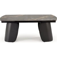 Halmar Forum 180-260/90/76 (черный мрамор/черный) Image #4