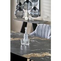 Halmar Forum 180-260/90/76 (черный мрамор/черный) Image #13