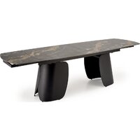 Halmar Forum 180-260/90/76 (черный мрамор/черный) Image #6