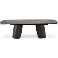 Halmar Forum 180-260/90/76 (черный мрамор/черный) Image #5