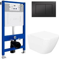 Lauter Nuremberg 21811 + 21901001 (белый, с кнопкой смыва 219704J черный)