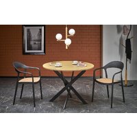 Halmar Edgar 100/76 (дуб золотой/черный)