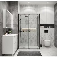 Grossman Cosmo 130x80x195 120.K33.02.1380.42.00 (графит сатин/прозрачное стекло) Image #8