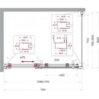 BelBagno Marino_2-AH-1-110/80-C-GM Image #7