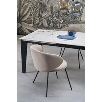 Halmar Felix 141-201/81/76 (белый мрамор/черный) Image #9