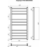 TERMINUS Аврора П20 500x1000 нп (матовое золото) Image #2
