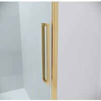 Grossman Cosmo 130x80x195 120.K33.02.1380.32.00 (золото сатин/прозрачное стекло) Image #2