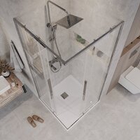 Grossman Galaxy 100x90x195 300.K33.01.1090.10.00 (хром/прозрачное стекло) Image #10