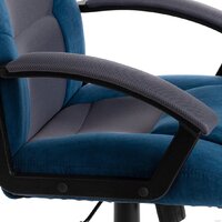 TetChair Driver (флок/ткань, синий/серый) Image #6