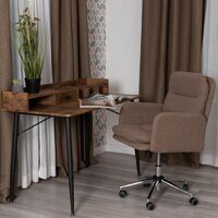 TetChair Dover (хром/букле/коричневый) Image #11