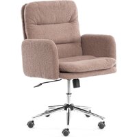 TetChair Dover (хром/букле/коричневый)