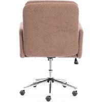 TetChair Dover (хром/букле/коричневый) Image #4