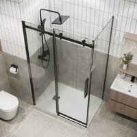 Grossman Classic 160х100х195 120.K33.04.1610.42.00 (графит сатин/стекло прозрачное) Image #9