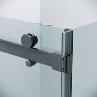 Grossman Classic 160х100х195 120.K33.04.1610.42.00 (графит сатин/стекло прозрачное) Image #3