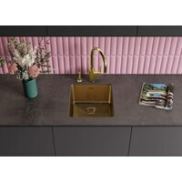 Omoikiri Tadzava 39-U/I-LG 4993262 (светлое золото) Image #3