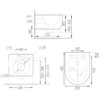 Roxen Antares One Rimless 6 в 1 StounFix Dual Fresh 643669 (чёрное стекло) Image #18