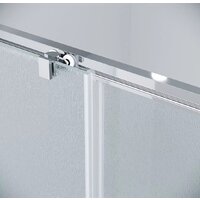 Grossman Cosmo 130x80x195 120.K33.02.1380.10.02 (хром/шиншилла стекло) Image #3