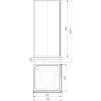 Radomir 90 1-09-1-0-0-1180 (прозрачное стекло) Image #2