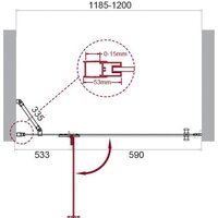 BelBagno UNO-AH-1-120/90-P-Cr Image #7