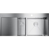 Omoikiri Akisame 100-2-IN-R 4973547 (нержавеющая сталь)