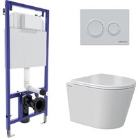 Berges Wasserhaus Vita Rimless 043380 (с сиденьем)