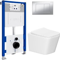 Lauter Square 214903 с кнопкой 219703J (прямоугольная, сатин) Image #2