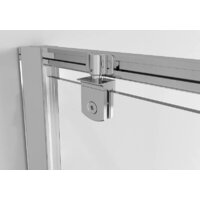 Niagara 100x100x195 NG-66-10A-A100-34 (хром/прозрачное стекло) Image #5