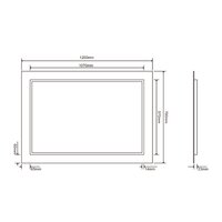 Roxen Зеркало Bliss Long 510035-120 120х70 Image #8
