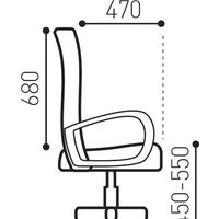 Brabix Trust EX-535 (черный/серый) Image #6