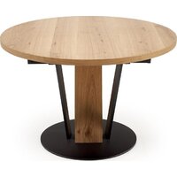 Halmar Fanis okragly 120-160/120/78 (натуральный/черный) Image #15