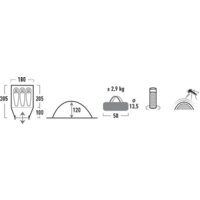 High Peak Ontario 3 10171 (синий) Image #8