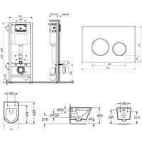 Lavinia Boho Biore Compacto Rimless 6 в 1 77040090 (хром пластик) Image #2