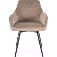 Signal Marlo Velvet Bluvel 40 (темно-бежевый/черный) Image #3