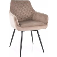 Signal Marlo Velvet Bluvel 40 (темно-бежевый/черный)