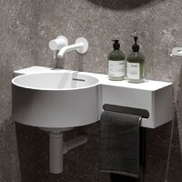 Belux Аврора 550 L (18, белый матовый/Solid Surface) Image #4