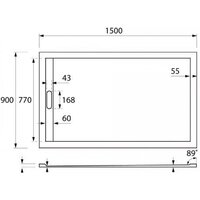 Cezares TRAY-AS-AH-150/90-30-W 150x90 Image #3