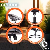 TetChair Cloude Home (рогожка серо-бежевый) Image #8