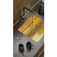 Omoikiri Tadzava 49-U/I-LG 4993263 (светлое золото) Image #3