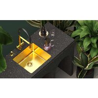 Omoikiri Tadzava 49-U/I-LG 4993263 (светлое золото) Image #2