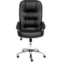 TetChair Сн9944 (иск. кожа/ткань, хром/черный) Image #2